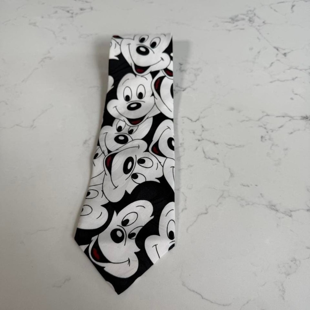 Vintage Mickey Unlimited Mickey Mouse Necktie Disney Cartoon Tie NWT